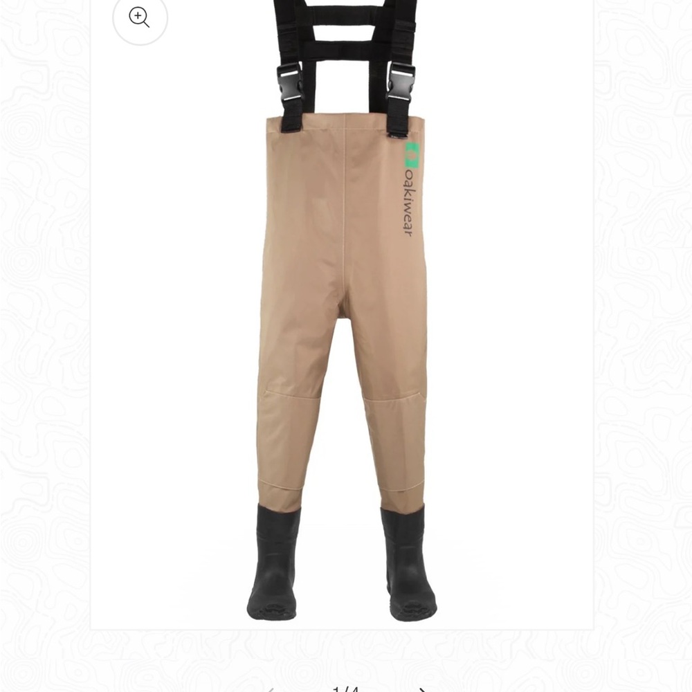 Kids Tan Waders with Black Boots